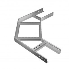 Угол лестничный горизонтальный Быстрый монтаж      90x80x600x1.2