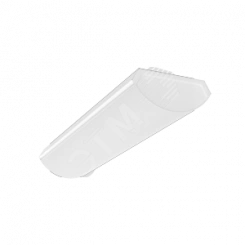 Светильник светодиодный ДПО накладной 625*160*65мм 18Вт 4000К с микроволновым датчиком