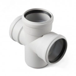 Крестовина одноплоскостная для бесшумной канализации 110x110x110 мм 87.5 град. Крестовина одноплоскостная для бесшумной канализации 110x110x110 мм 87.5 град.