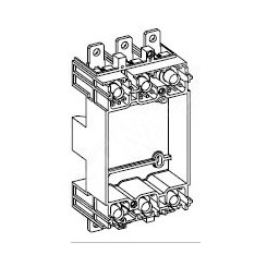 Комплект цоколя 100-250А 3п выключатель 60мм