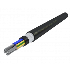 Кабель силовой  АПвБШп 4х120 мс (N)-1 Ч, бар