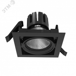 Светильник светодиодный ДВО-25Вт 2500Лм 4000К DL-Tetris 35 град Черный