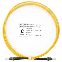 Шнур оптический simplex 1,5м ST-ST 9/125 sm LSZH FOP(s)-9-ST-ST-1,5m Шнур оптический simplex 1,5м ST-ST 9/125 sm LSZH FOP(s)-9-ST-ST-1,5m