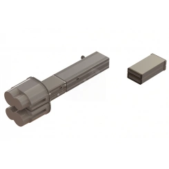 Питающий элемент + заглушка тип 2 Cu 6P 25A