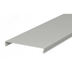 Крышка кабельного канала LKV 125 мм (ПВХ, серый) Крышка кабельного канала LKV 125 мм (ПВХ, серый)