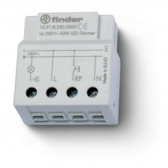 Диммер электронный для светодиодных ламп 50Вт плавное диммирование питание 230В АC монтаж в коробке IP20