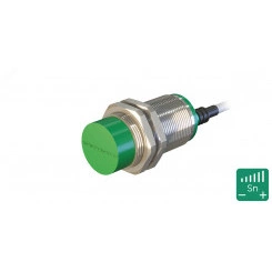 Датчик индуктивный с увеличенным расстоянием срабатывания ВБИ-М30-65С-2113-СА.51 Расстояние срабатывания Sn: 25 мм Частота переключения: 100 Гц Материал корпуса: Латунь никелированная Диаметром 30 мм IP67 Кабель 2 м со штуцером (ПВС ХЛ 4х0,35 мм Датчик индуктивный с увеличенным расстоянием срабатывания ВБИ-М30-65С-2113-СА.51 Расстояние срабатывания Sn: 25 мм Частота переключения: 100 Гц Материал корпуса: Латунь никелированная Диаметром 30 мм IP67 Кабель 2 м со штуцером (ПВС ХЛ 4х0,35 мм