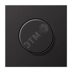 Накладка роторного диммера Серия LS990 Материал- металл Цвет- алюминий дарк Накладка роторного диммера Серия LS990 Материал- металл Цвет- алюминий дарк