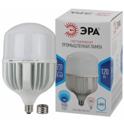 Лампа светодиодная LED POWER T160-120W-4000-E27/E40 (диод  колокол  120Вт  нейтр  E27/E40) (6/96) ЭРА