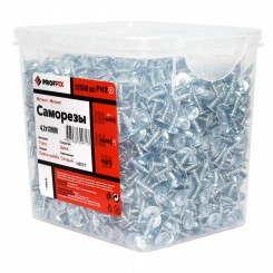 Саморез СММ 4,2х13 усил-й (TWN) (2500 шт) - конт-р PROFFIX Саморез СММ 4,2х13 усил-й (TWN) (2500 шт) - конт-р PROFFIX