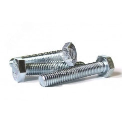 Болт DIN933 М18х70 шестигранная голова полная резьба оцинкованный (2 шт)