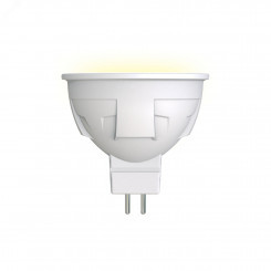 Лампа светодиодная LED 6вт 175-250В Форма JCDR матовый 500Лм GU5.3 3000К Uniel ЯРКАЯ