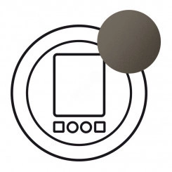 Celiane Лицевая панель таймера 067053 графит