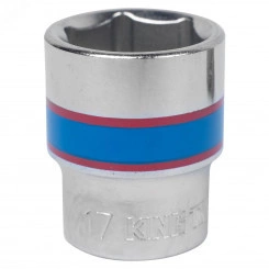 Головка торцевая стандартная шестигранная 3/8', 17 мм