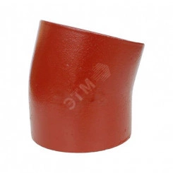 Отвод чугун SML Ду 200х15гр безраструбный Отвод чугун SML Ду 200х15гр безраструбный