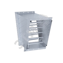 ККБ-УН-0.65/0.4 S=2.0мм Короб кабельный блочный (рама 63х5мм горячеоцинкованная обшивка оцинкованная)