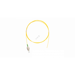 Шнур опт монтажный, SM 9/125 OS2, FC/APC, LSZH, 0.9мм, желтый, 1м, уп-ка 2шт.