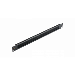 Органайзер 19 дюймов, 1U, кольца 80мм, металлический, с отверстиями, черн, 2шт. Органайзер 19 дюймов, 1U, кольца 80мм, металлический, с отверстиями, черн, 2шт.