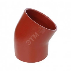 Отвод чугун SML Ду 200х45гр безраструбный Отвод чугун SML Ду 200х45гр безраструбный