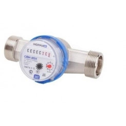 Счетчик универсальный с импульсным выходом СВКС-50УИ (многоструйный) с комплектом присоединения Счетчик универсальный с импульсным выходом СВКС-50УИ (многоструйный) с комплектом присоединения