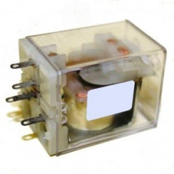РП21М-001 реле перем.220В, 50Гц с розеткой типа 2 (на DIN-рейку)