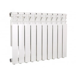 Радиатор алюминиевый секционный 500/80/8 боковое подключение