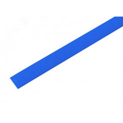 Термоусаживаемая трубка 13,0 6,5 мм, синяя, упаковка 50 шт. по 1 м
