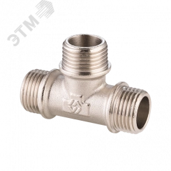 Тройник ННН 1/2'х1/2'х1/2' никелированный