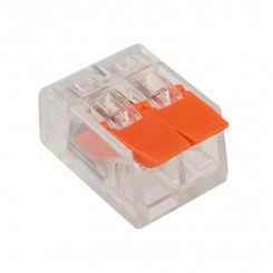 Клемма универсальная компактная СМК 221-412, 2-проводная до 4,0 кв мм 50шт Клемма универсальная компактная СМК 221-412, 2-проводная до 4,0 кв мм 50шт