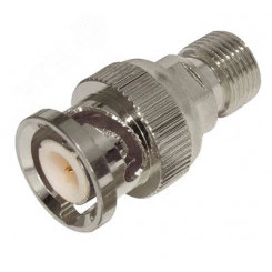 Переход штекер BNC - гнездо F PROCONNECT Переход штекер BNC - гнездо F PROCONNECT