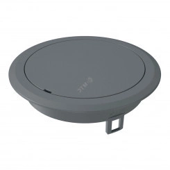 Лючок GES R2 глухой 40х140 мм (полиамид, серый)