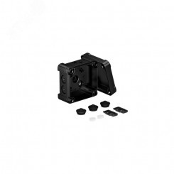 Распределительная коробка X01, IP 67, 95х95х60 мм, черная