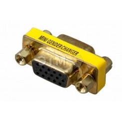 Переходник гнездо VGA - гнездо VGA Переходник гнездо VGA - гнездо VGA