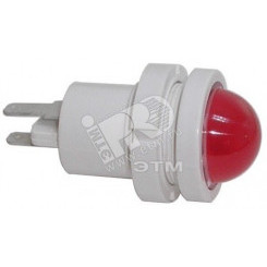 Лампа коммутаторная светодиодная СКЛ12А-К-1-110 красная