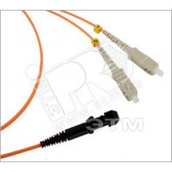 Патч-корд волоконно-оптический (шнур) MM 50/125 SC-MTRJ(мама) duple* LSZH 2 м Патч-корд волоконно-оптический (шнур) MM 50/125 SC-MTRJ(мама) duple* LSZH 2 м