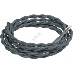 Провод NC-BT01-150-2x0.75 1.5 м черный Navigator