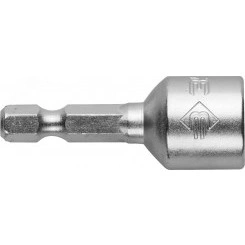 Биты ''Мастер'' с торцовой головкой, магнитные, Cr-V, тип хвостовика E 1/4'', 13х45мм, 2шт Биты ''Мастер'' с торцовой головкой, магнитные, Cr-V, тип хвостовика E 1/4'', 13х45мм, 2шт