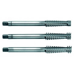 Набор метчиков ручных No 1400 HSS, 3 пр., Nr.1/Nr.2/Nr.3, TR 12 x 3