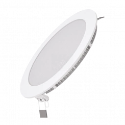 Светильник светодиодный встраиваемый ДВО-15 Вт 1100  Лм 4000К круг IP20 монтажный d155 мм 170х22 мм 180-265 В Slim Gauss