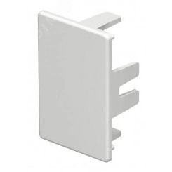 Заглушка кабельного канала торцевая WDKH 30x45 мм (ABS-пластик, белый)