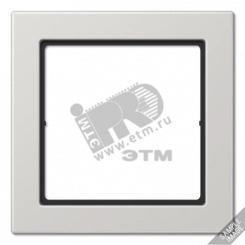 Рамка 3 поста светло-серая