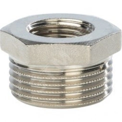 Футорка никелированная 2' х 3/4' Футорка никелированная 2' х 3/4'