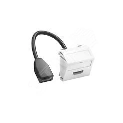 Мультимедийная рамка HDMI Modul45 (черный) Мультимедийная рамка HDMI Modul45 (черный)