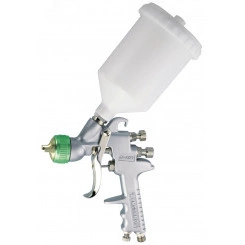 Пистолет покрасочный ''Краскопульт'' системы LVLP, бачок верхний нейлоновый 0.6 л, дюза 1.4 мм Пистолет покрасочный ''Краскопульт'' системы LVLP, бачок верхний нейлоновый 0.6 л, дюза 1.4 мм