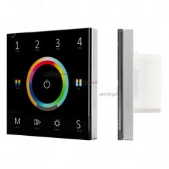 Панель Sens SMART-P67-MULTI Black (230V, 4 зоны, 2.4G) (ARL, IP20 Пластик, 5 лет) Панель Sens SMART-P67-MULTI Black (230V, 4 зоны, 2.4G) (ARL, IP20 Пластик, 5 лет)