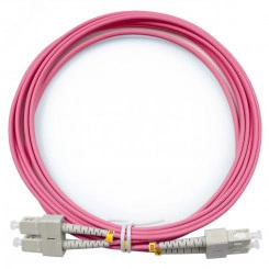 Шнур оптический duplex 3м SC-SC 50/125 mm OM4 LSZH FOP-50-OM4-SC-SC-3m Шнур оптический duplex 3м SC-SC 50/125 mm OM4 LSZH FOP-50-OM4-SC-SC-3m