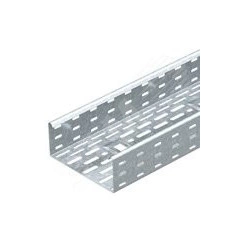 Кабельный листовой лоток перфорированный 85x100x3000 горячий цинк