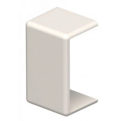 Стыковая накладка кабельного канала WDK 10x20 мм (ПВХ,кремовый)