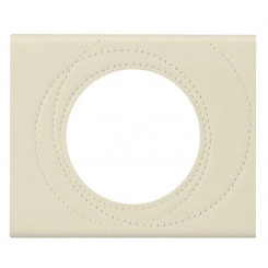 Рамка, однопостовая, кожа макиато