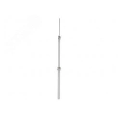 Молниеприемная мачта изолированная для HVI H-4000 мм для защиты надстроек/оборудования на кровле. Материал - нержавеющая сталь/стеклопласт/алюминий